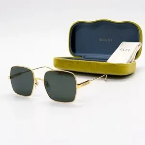 小物 GUCCI sunglasses vintage gold unisex Amazon.com: Gucci GG Upside Down Super Narrow Sunglasses